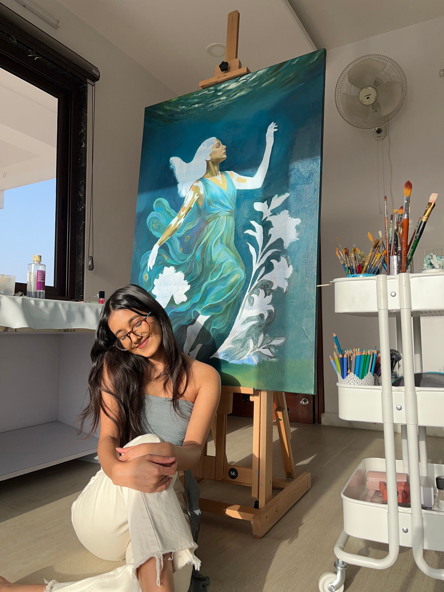 Divine Feminine - Oil on Canvas