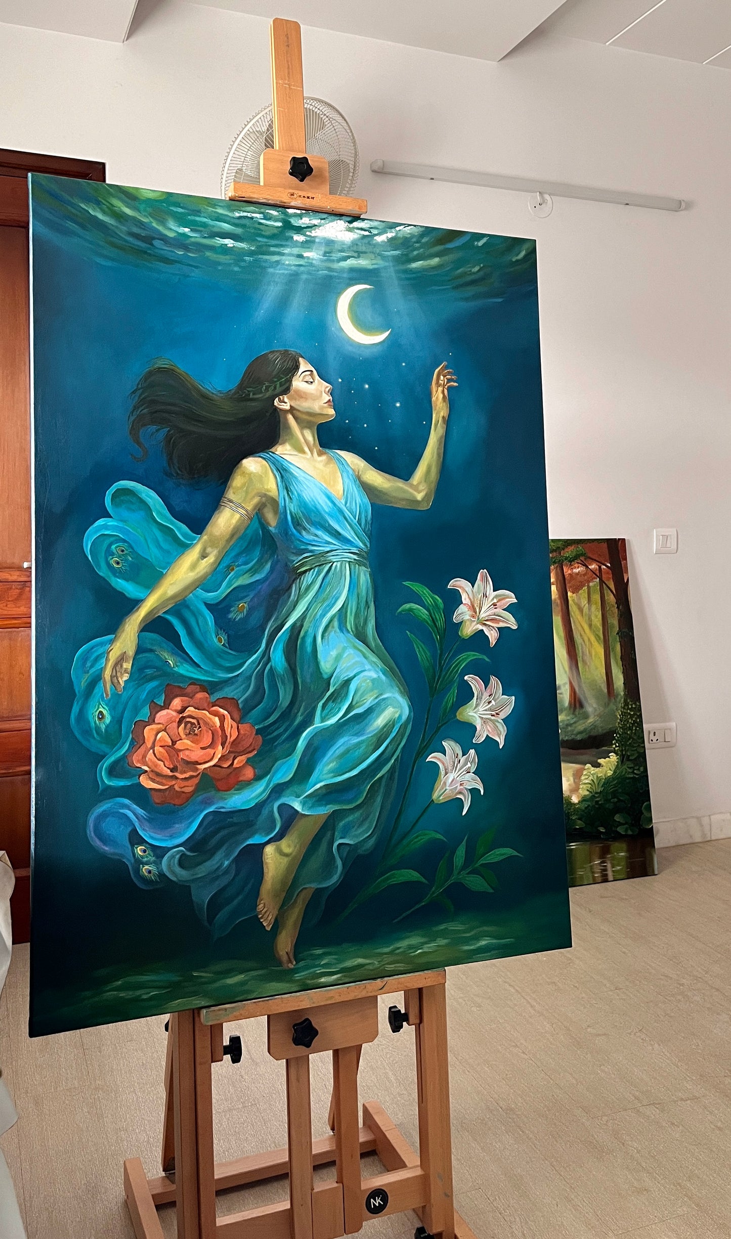 Divine Feminine - Oil on Canvas
